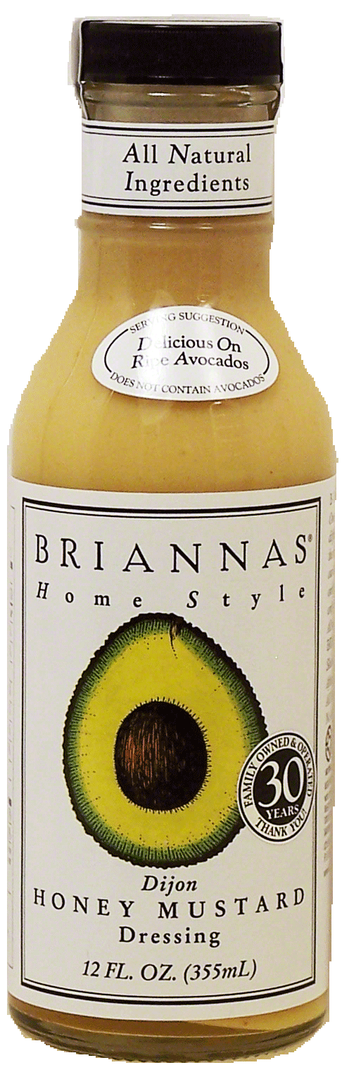 Briannas Home Style honey mustard dijon salad dressing Full-Size Picture